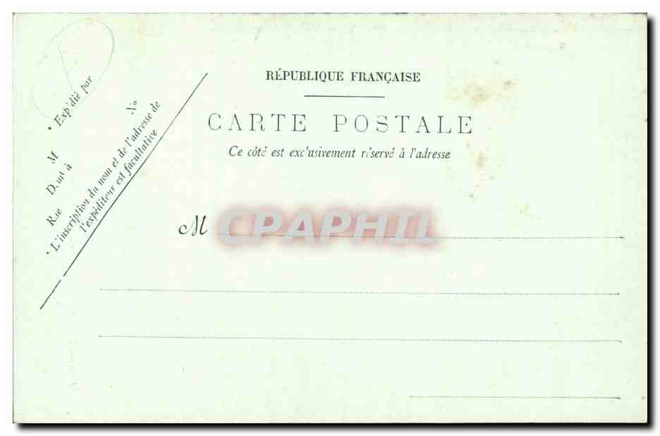 Rouen CPA Notre Dame Le portail principal — Verso