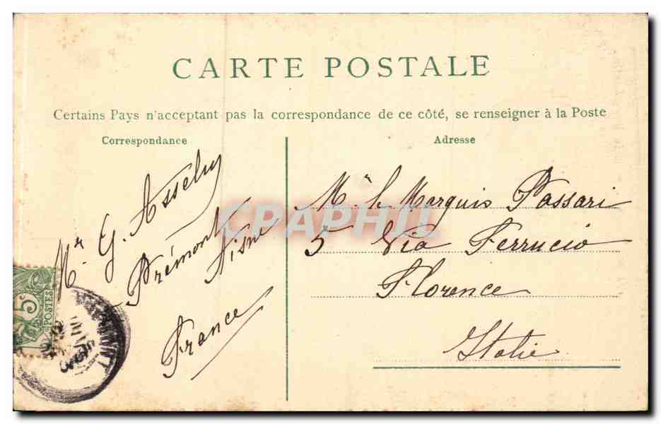 Rouen CPA Hotel du Bourgtheroulde — Rückseite