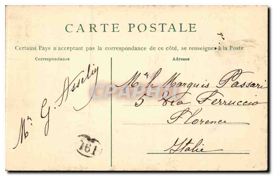 Rouen CPA Vue prise du haut du transbordeur — Rückseite