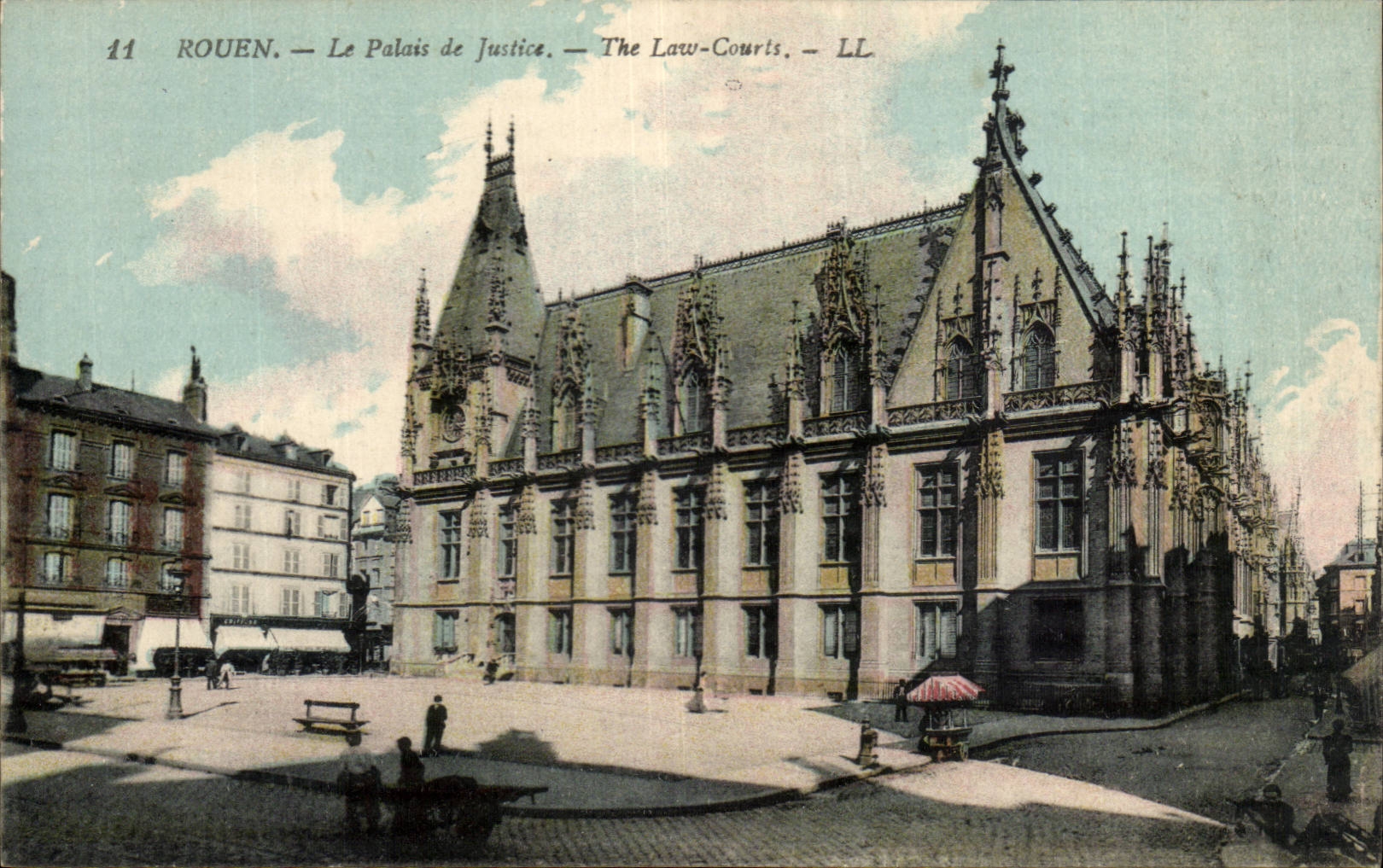 Rouen CPA Le palais de justice 