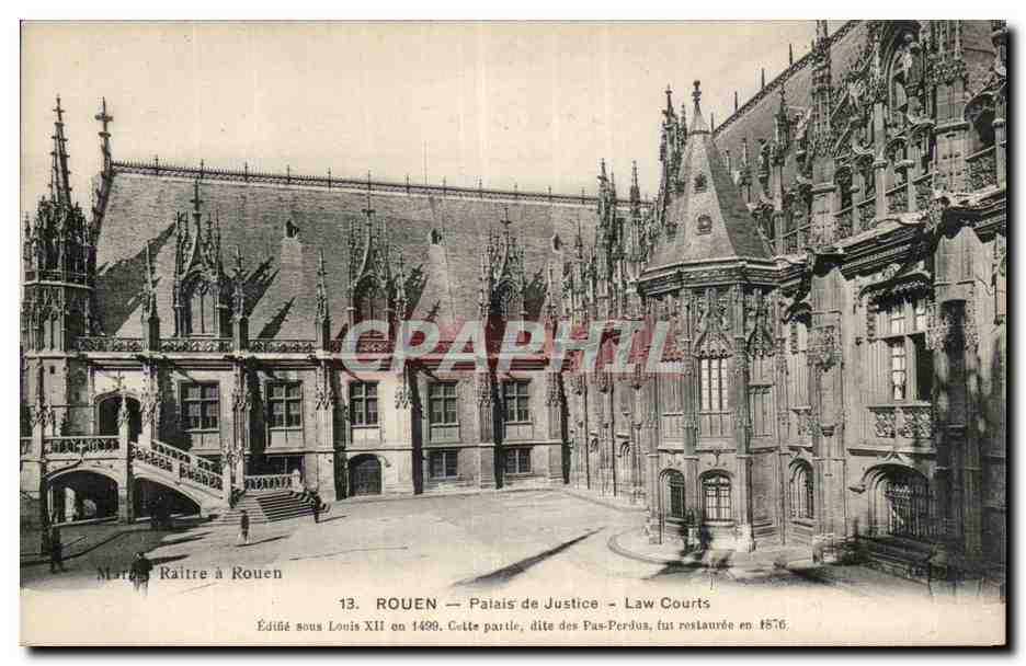 Rouen CPA Palais de justice 