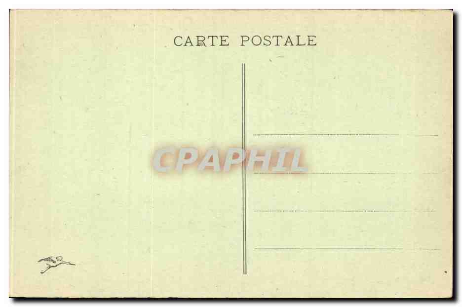 Rouen CPA Vieille maison Rue St Romain Cour d'albane — Rückseite