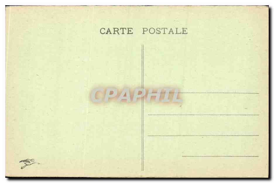 Rouen CPA Rue de la grosse horloge — Rückseite