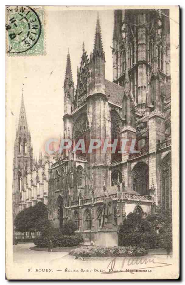 Rouen CPA Eglise Saint Ouen