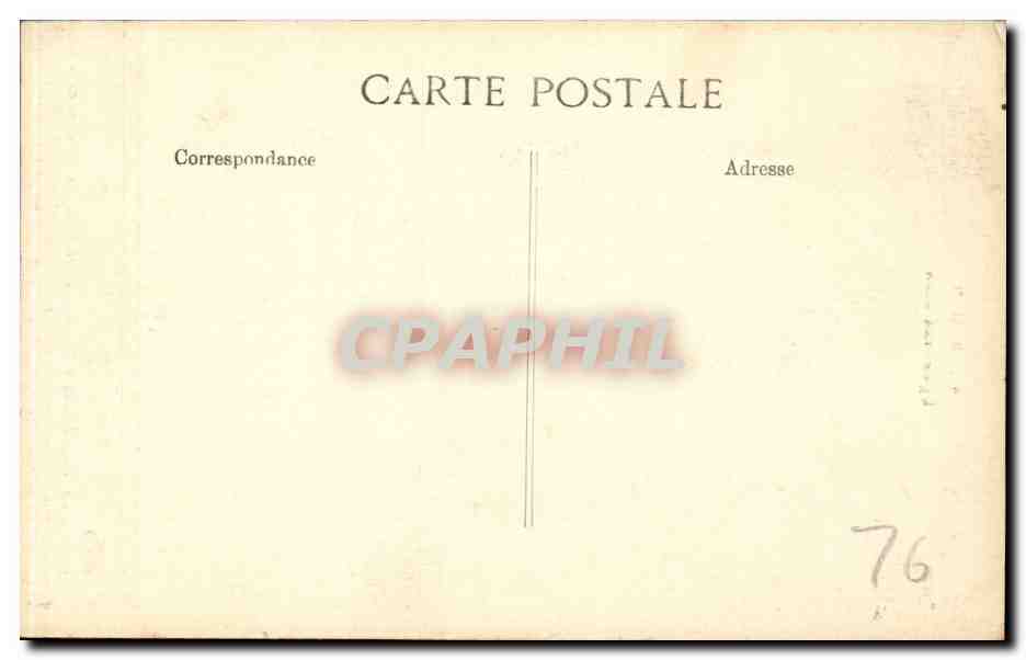 CPA Rouen Eglise saint ouen — Verso