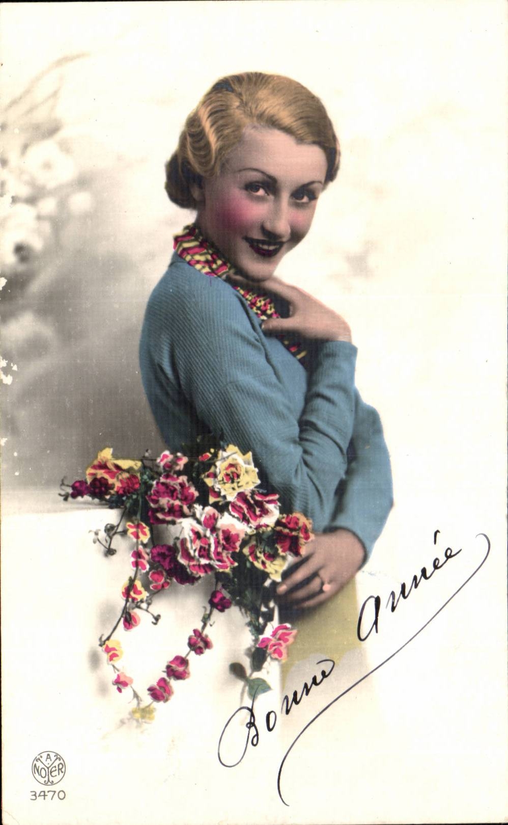 CPA Fantaisie Femme