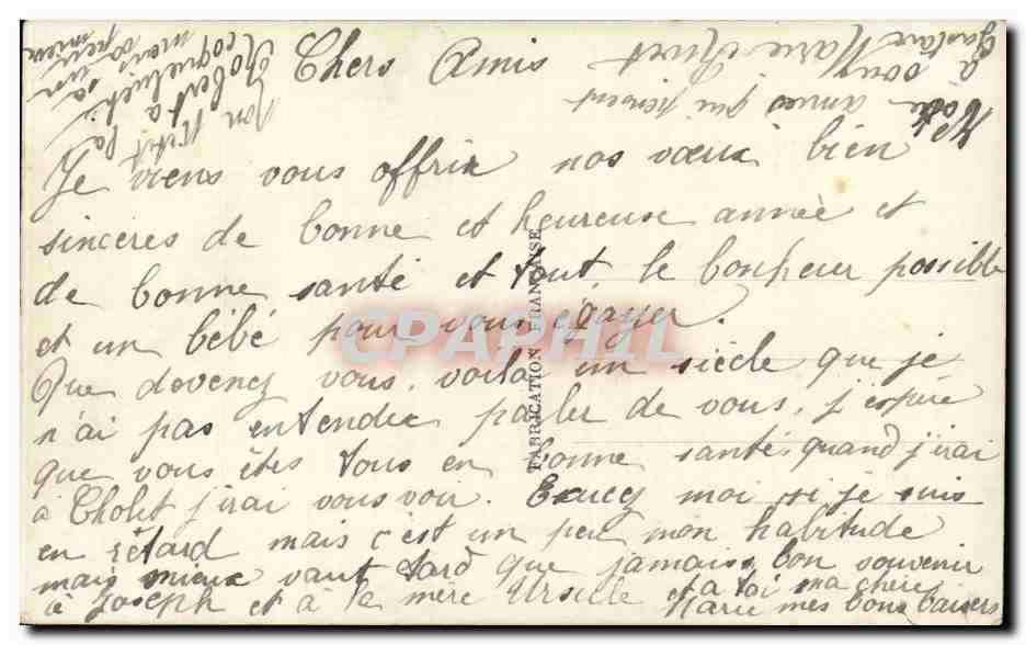 CPA Fantaisie Enfants  — Rückseite