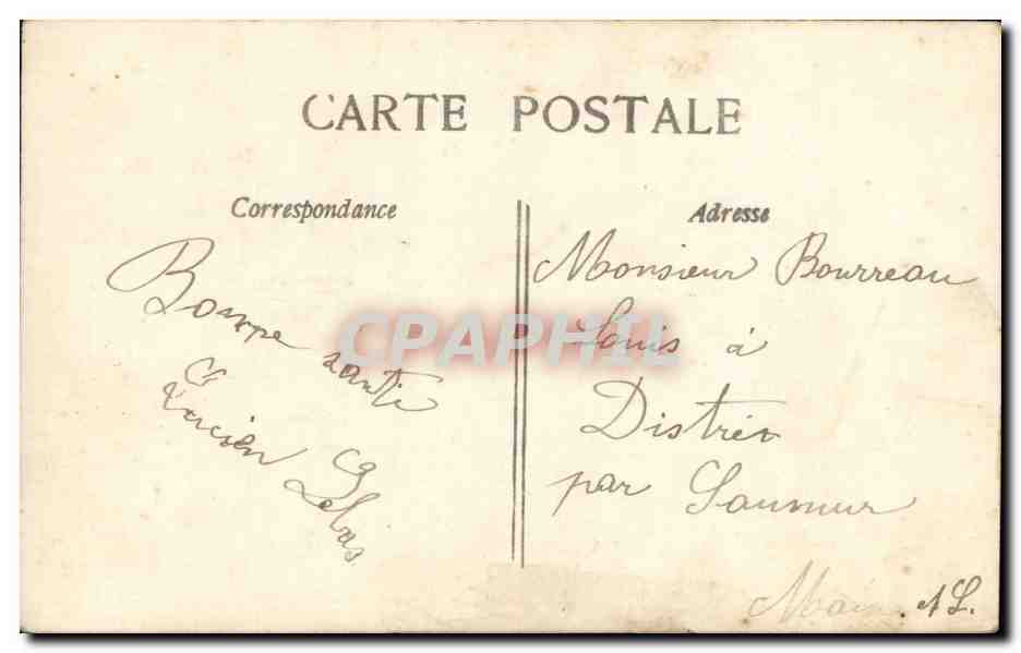 CPA Fantaisie Enfants  — Rückseite