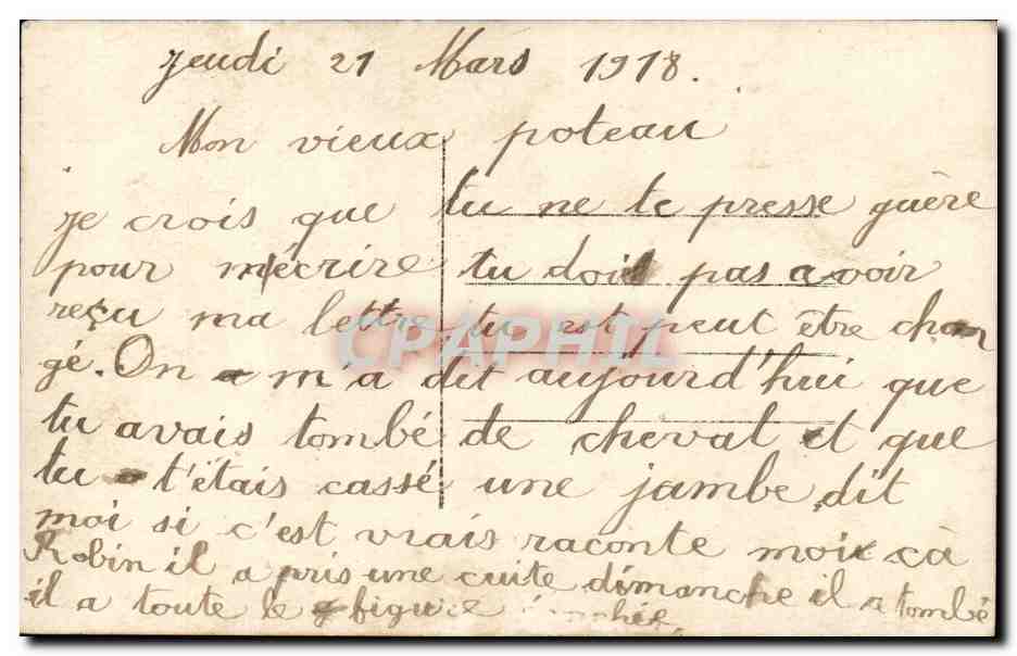 Heureuses Pâques — 1930 — éditeur inconnu — Verso