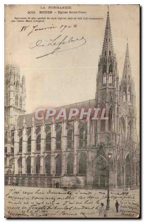 CPA Rouen Eglise Saint Ouen