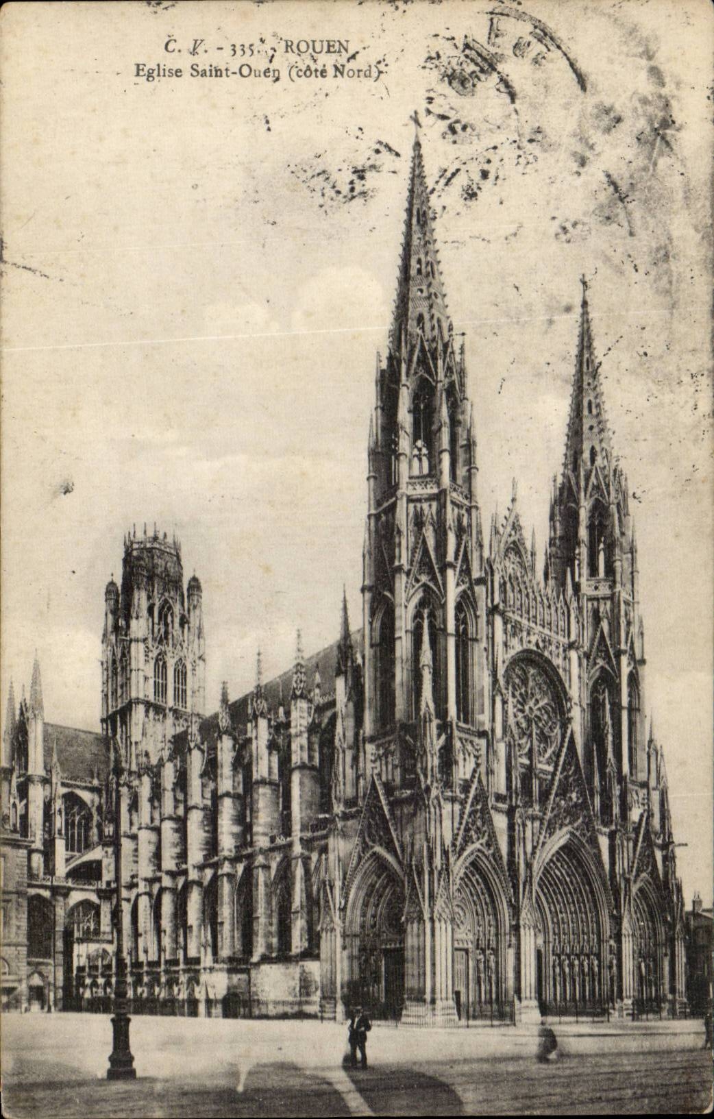 CPA Rouen Eglise Saint Ouen