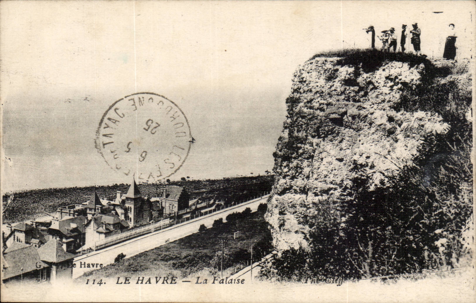 CPA Le Havre La Falaise