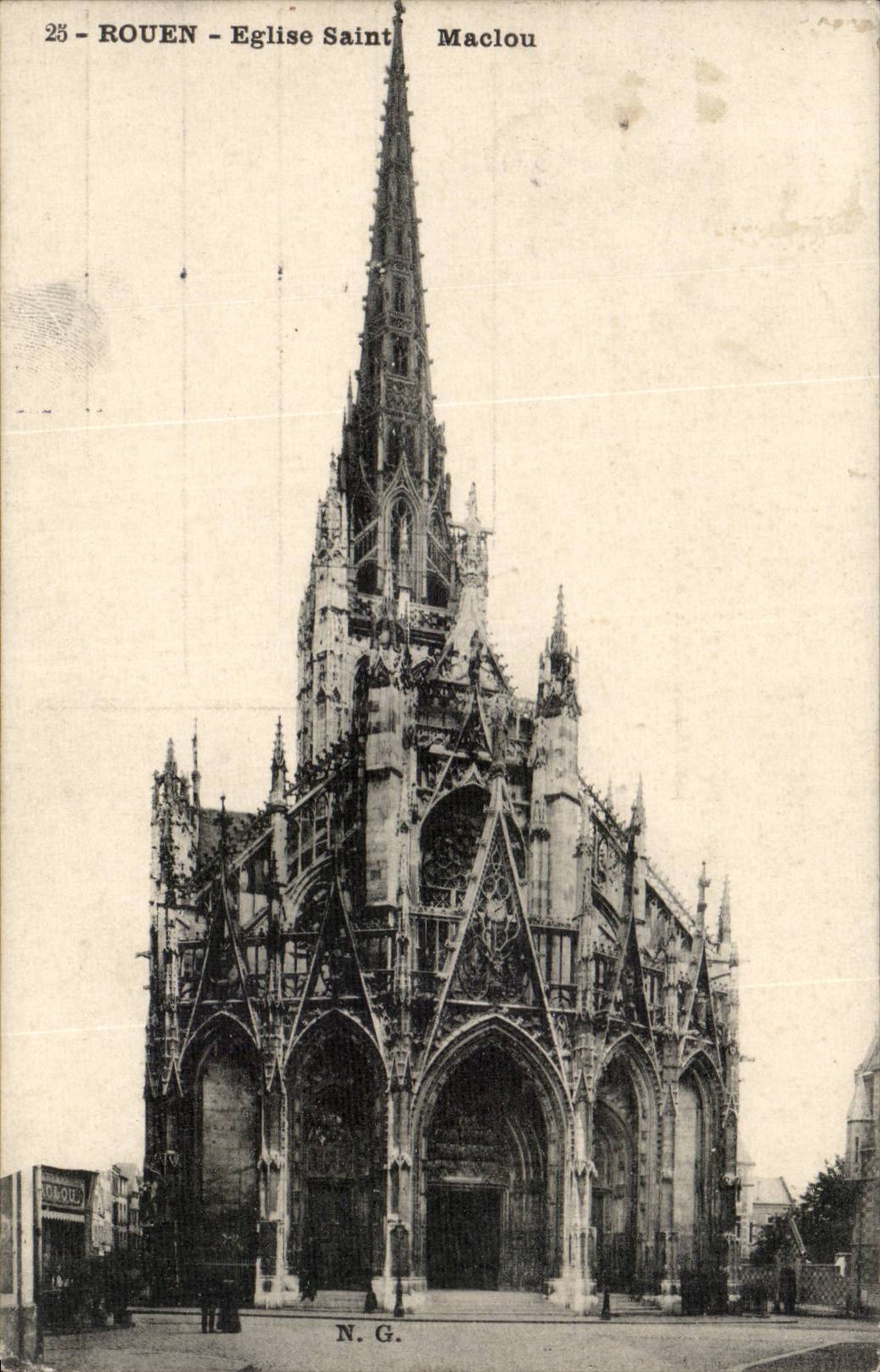 CPA Rouen Eglise Saint Maclou