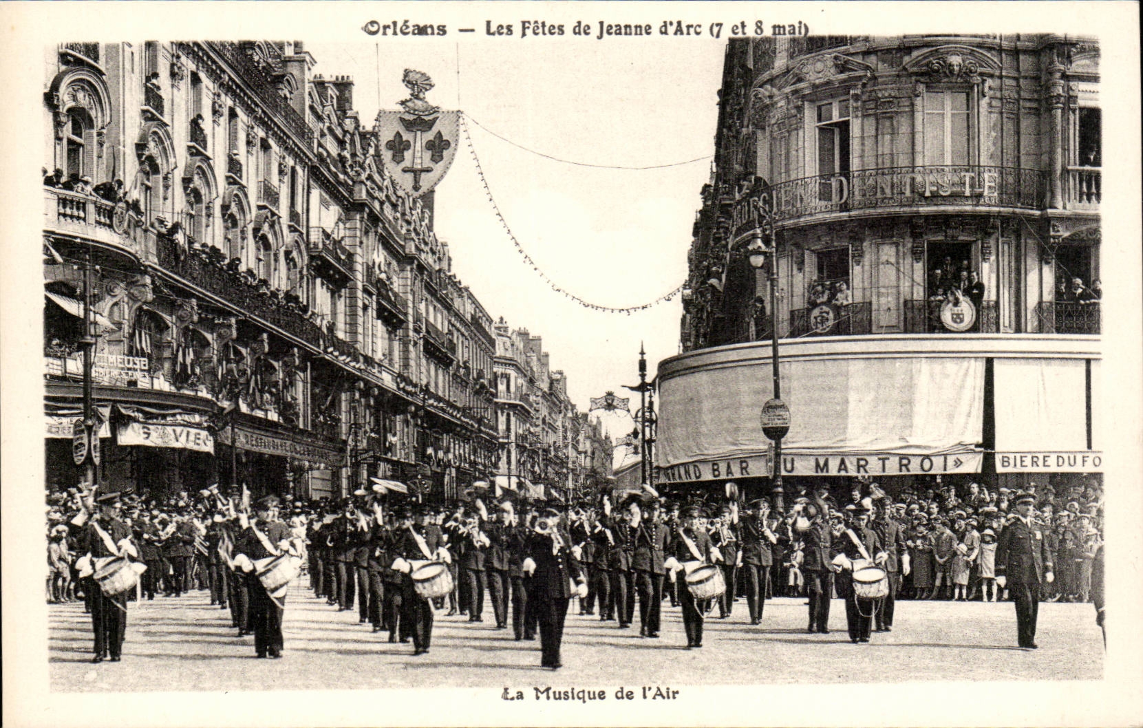 CPA Orleans les fetes de Jeanne d'arc 7 et 8 mai La musique de l'air 