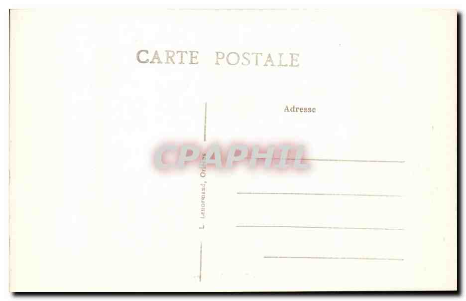 CPA Orleans les fetes de Jeanne d'arc 7 et 8 mai Les spahis algeriens militaria — Verso