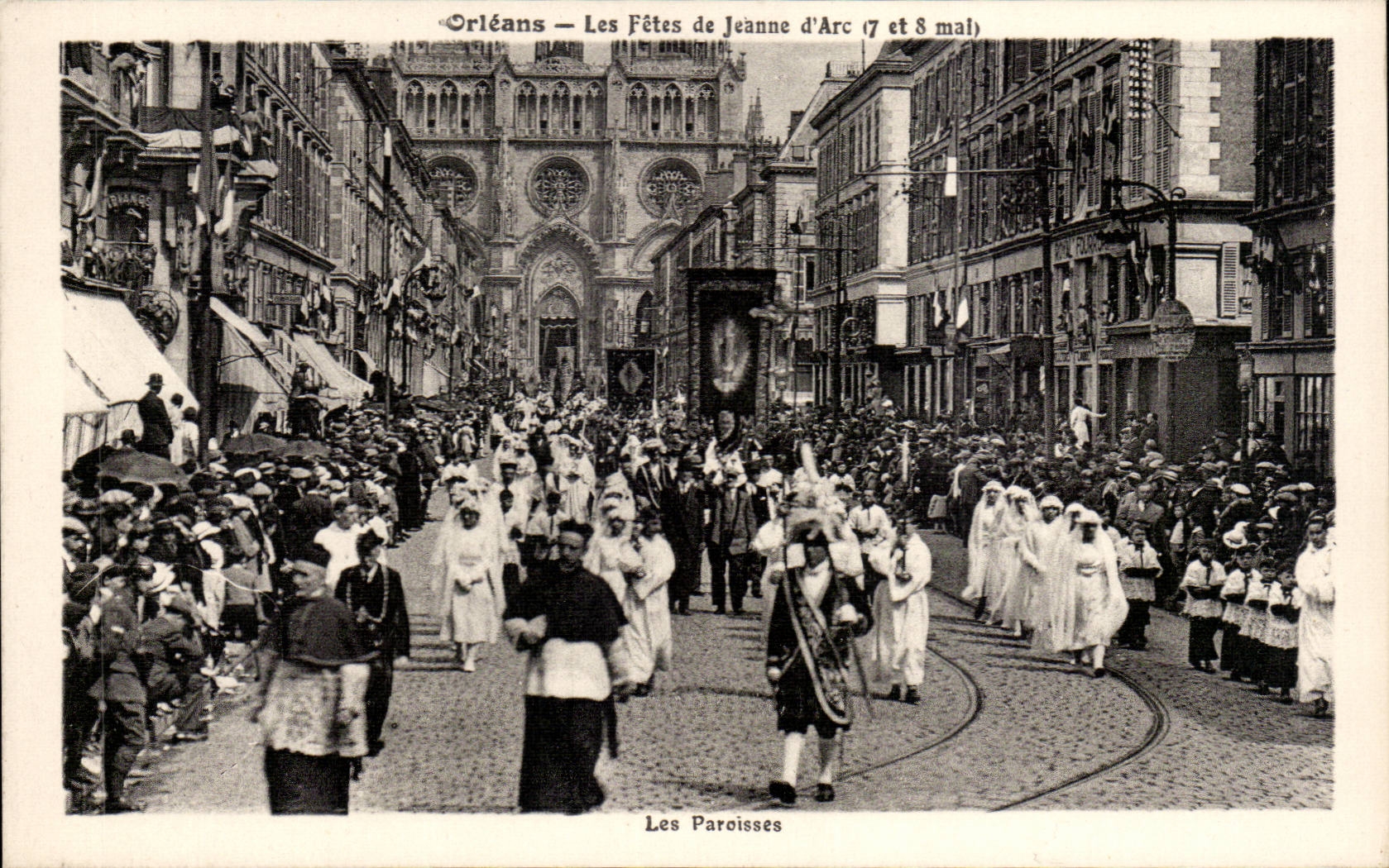 CPA Orleans les fetes de Jeanne d'arc 7 et 8 mai Les paroisses