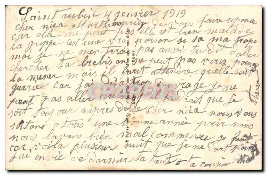 Couples amoureux — marin et femme — DIX 984/1 — Reverso