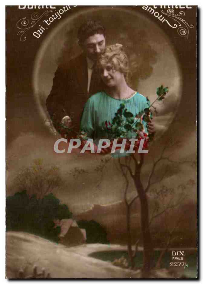 CPA Fantaisie Femme