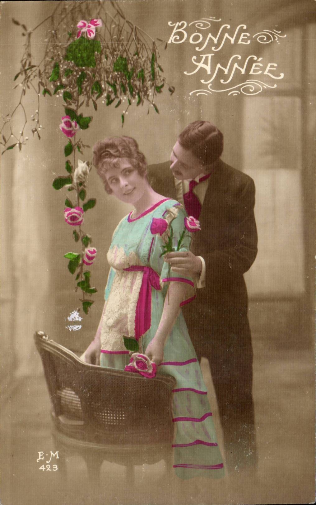 Couple — Nouvel An — E.M. 423