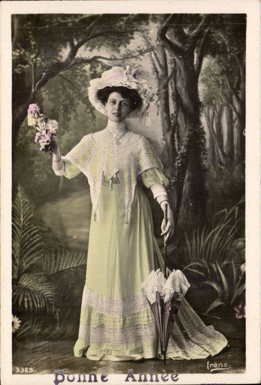 CPA Fantaisie Femme