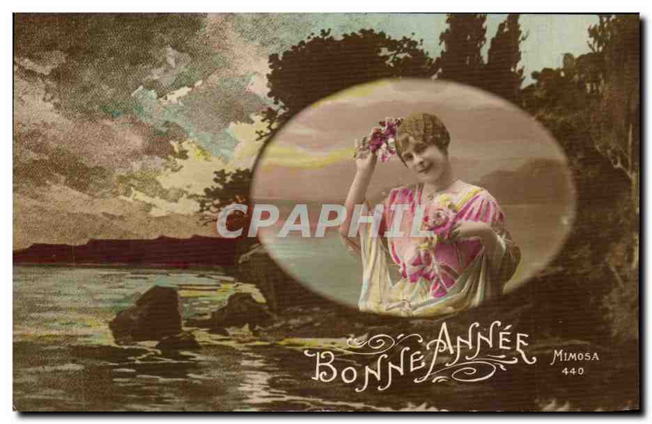 CPA Fantaisie Femme 
