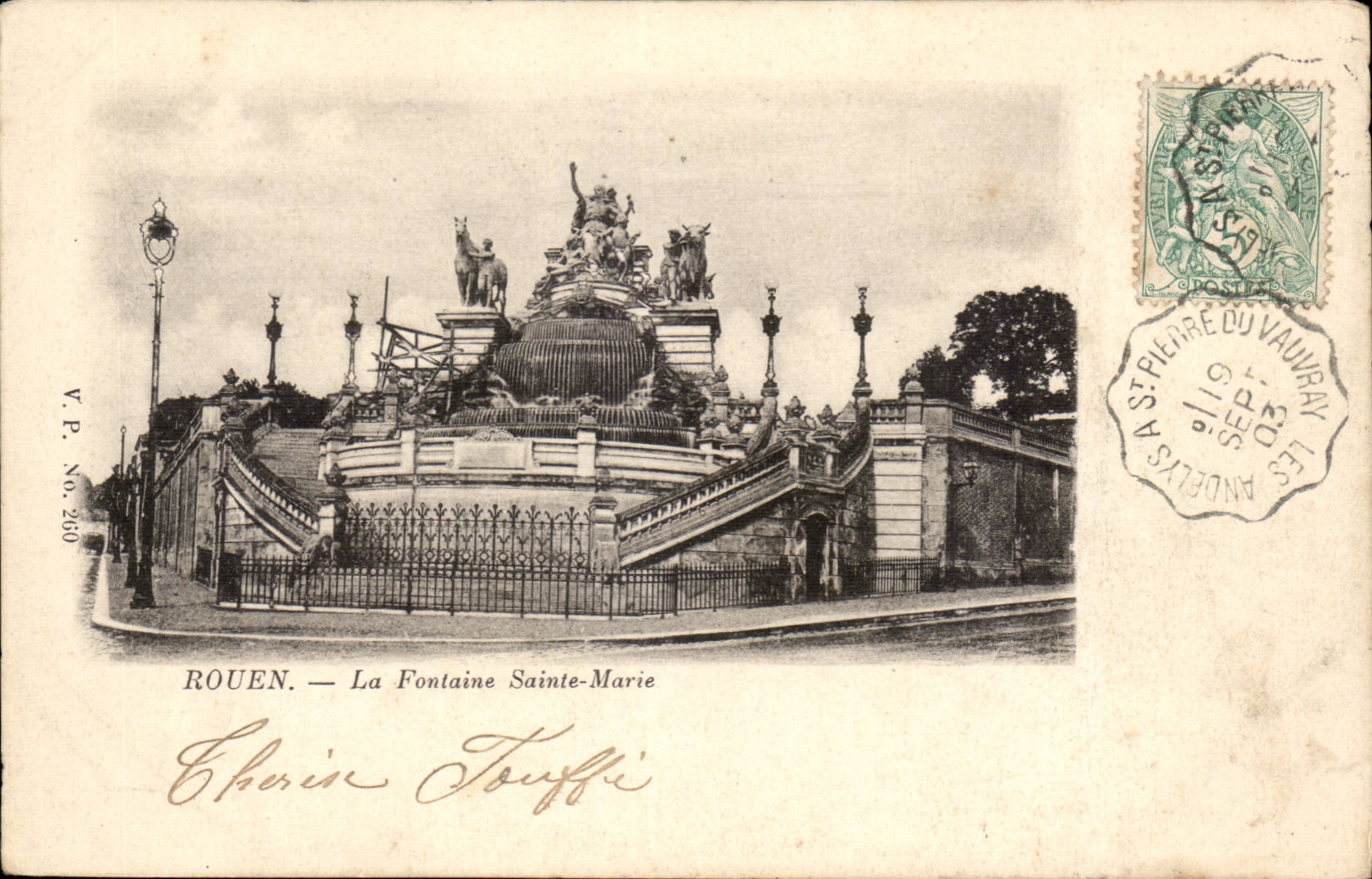 CPA Rouen Fontaine Sainte Marie