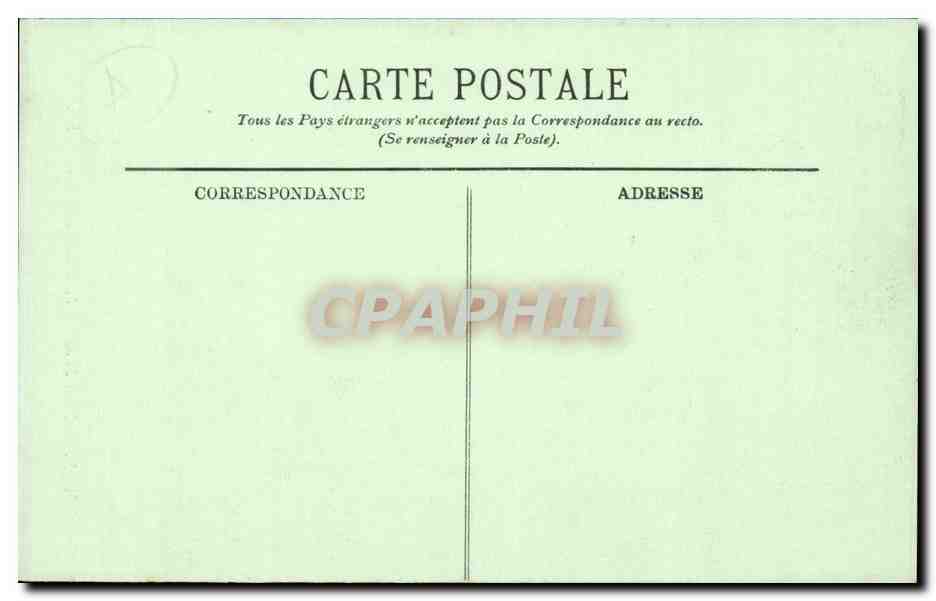 CPA Rouen Notre Dame Portail des libraires — Verso