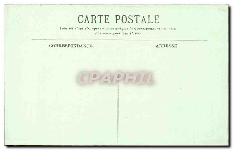CPA Rouen Notre Dame Tombeau des Ducs de Breze — Verso