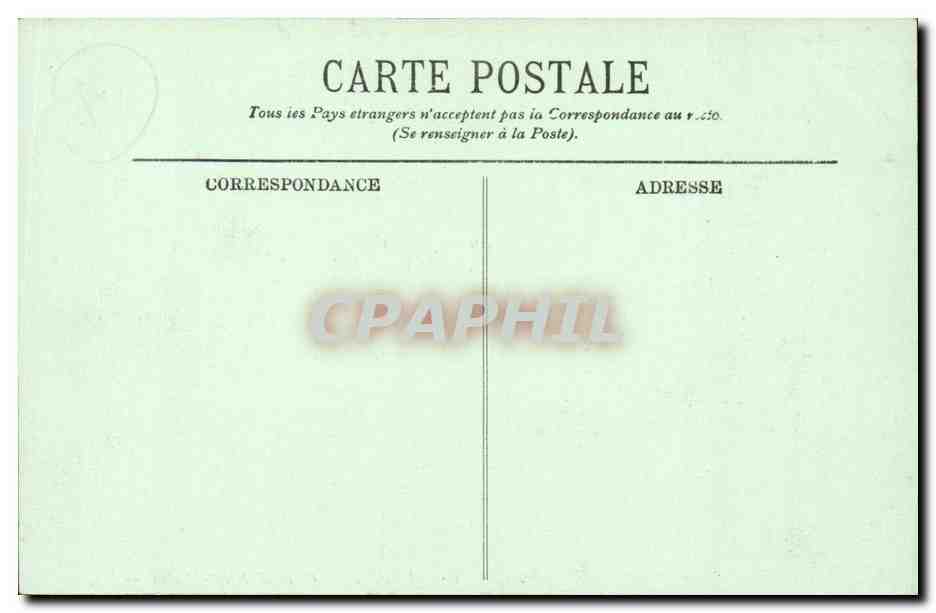 CPA Rouen Porche de Saint Maclou — Verso