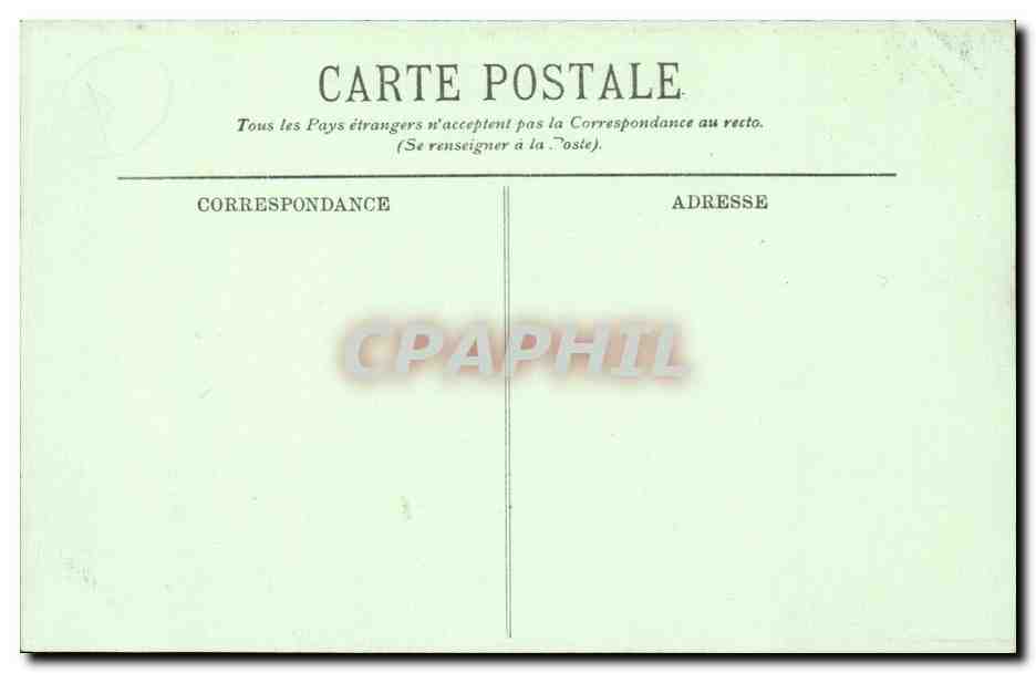 CPA Rouen Saint Maclou Porte de J Goujon — Verso
