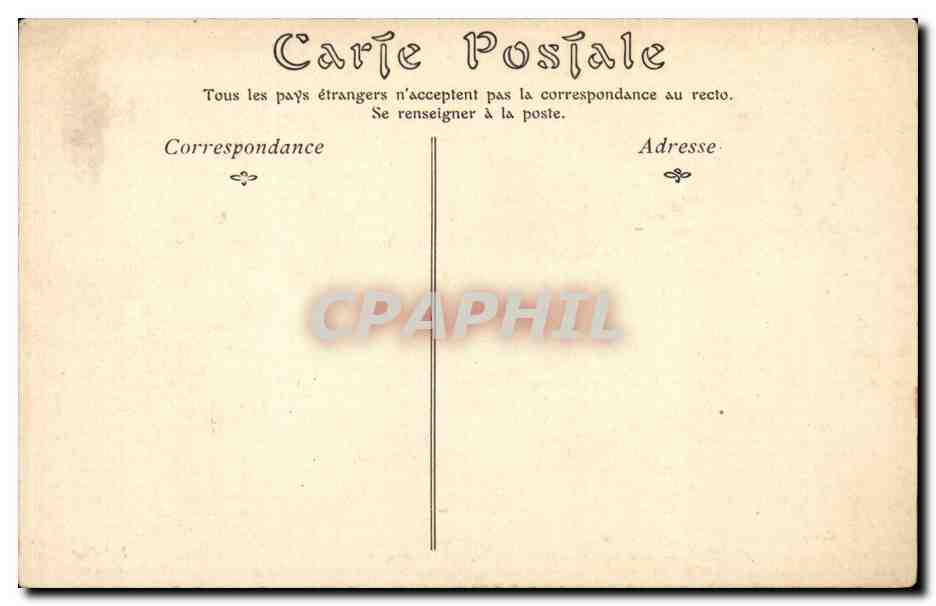 CPA Rouen Vue generale prise du pont transbordeur — Verso