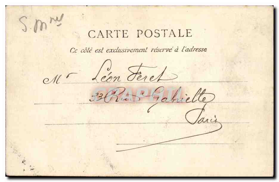 CPA Rouen  — Rückseite