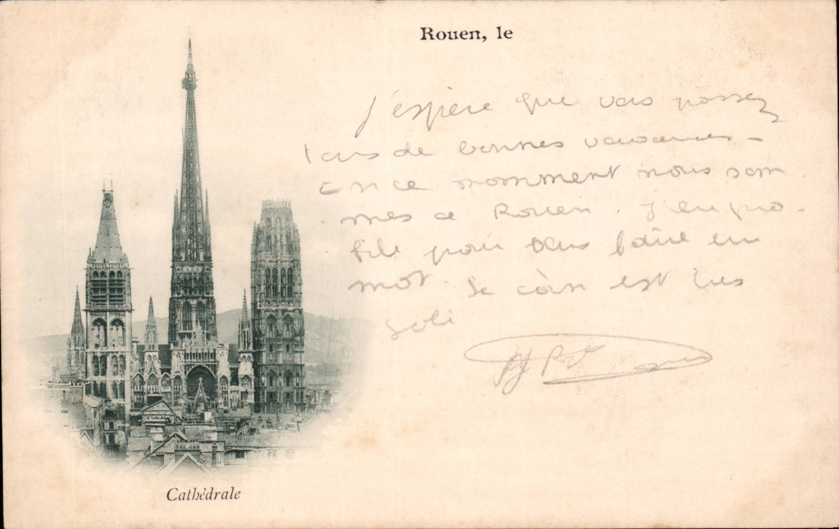 CPA Rouen Cathedrale