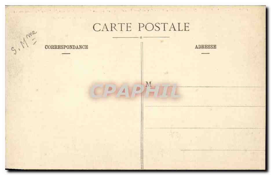 CPA Rouen Tour ou Jeanne d'arc fut enfermee en 1431 et ancien chateau bati par Philippe Auguste  — Verso