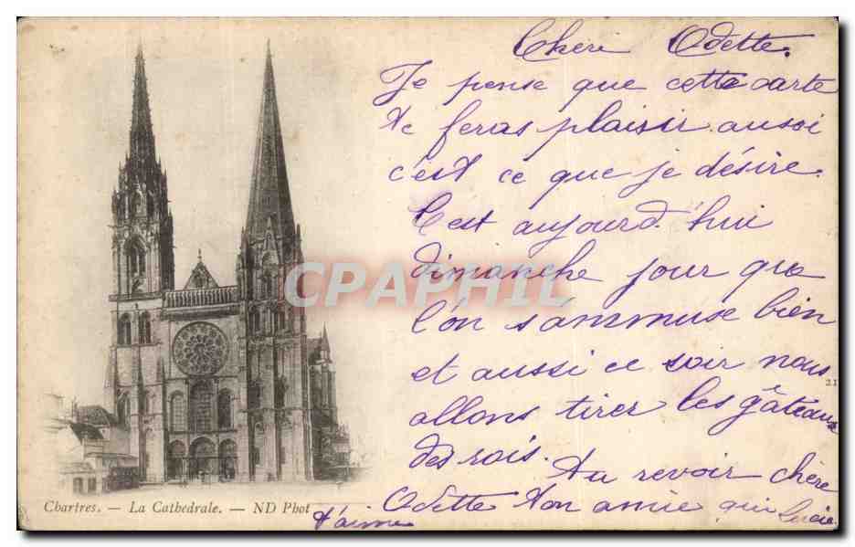Chartres — La Cathédrale — ND Phot