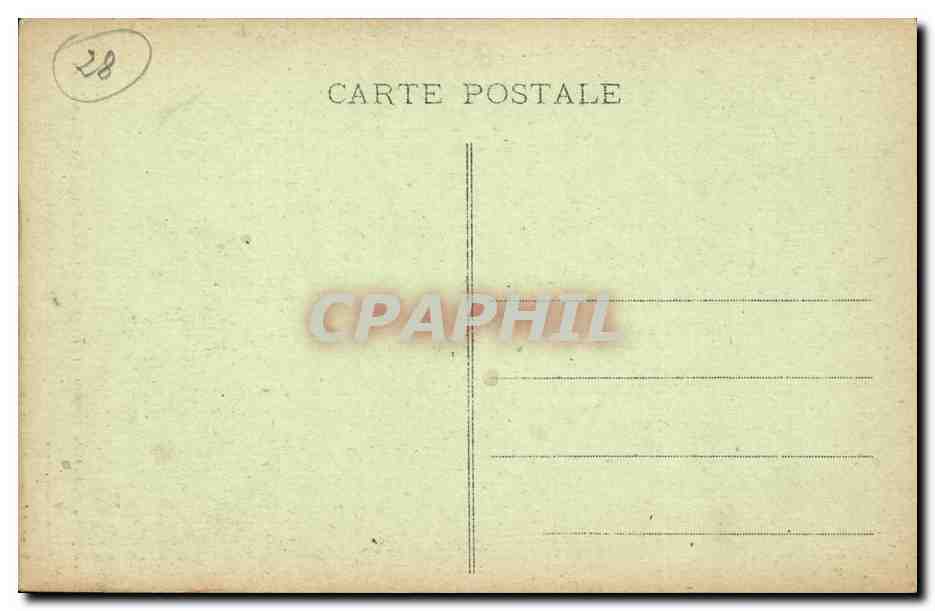 CPA Chartres Cathedrale Contreforts et arcs boutants — Verso
