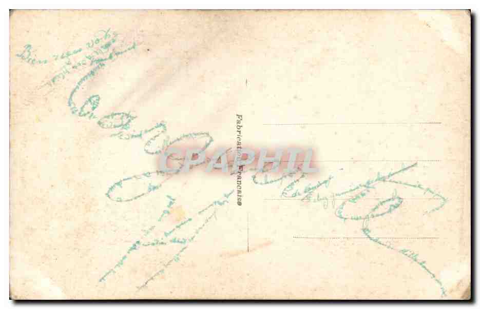 CPA FAntaisie Femme — Verso