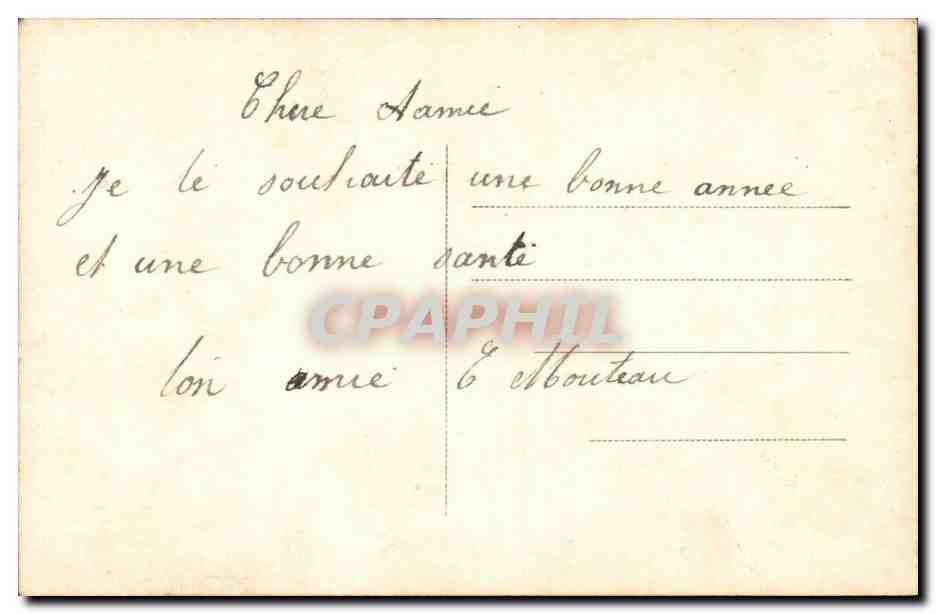 CPA FAntaisie Femme — Verso