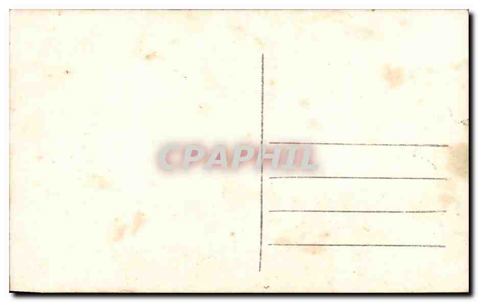 CPA FAntaisie Fleurs — Back