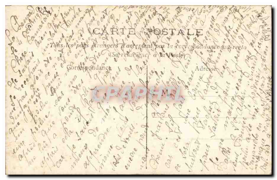 CPA FAntaisie Femme Anniversaire — Verso