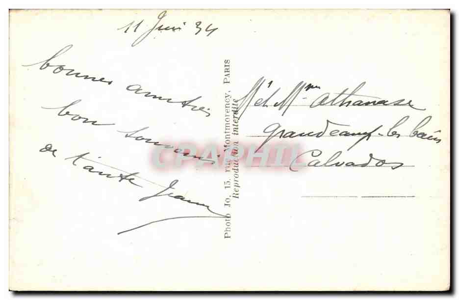 Chartres — La Porte Guillaume — Jo_181 — Verso