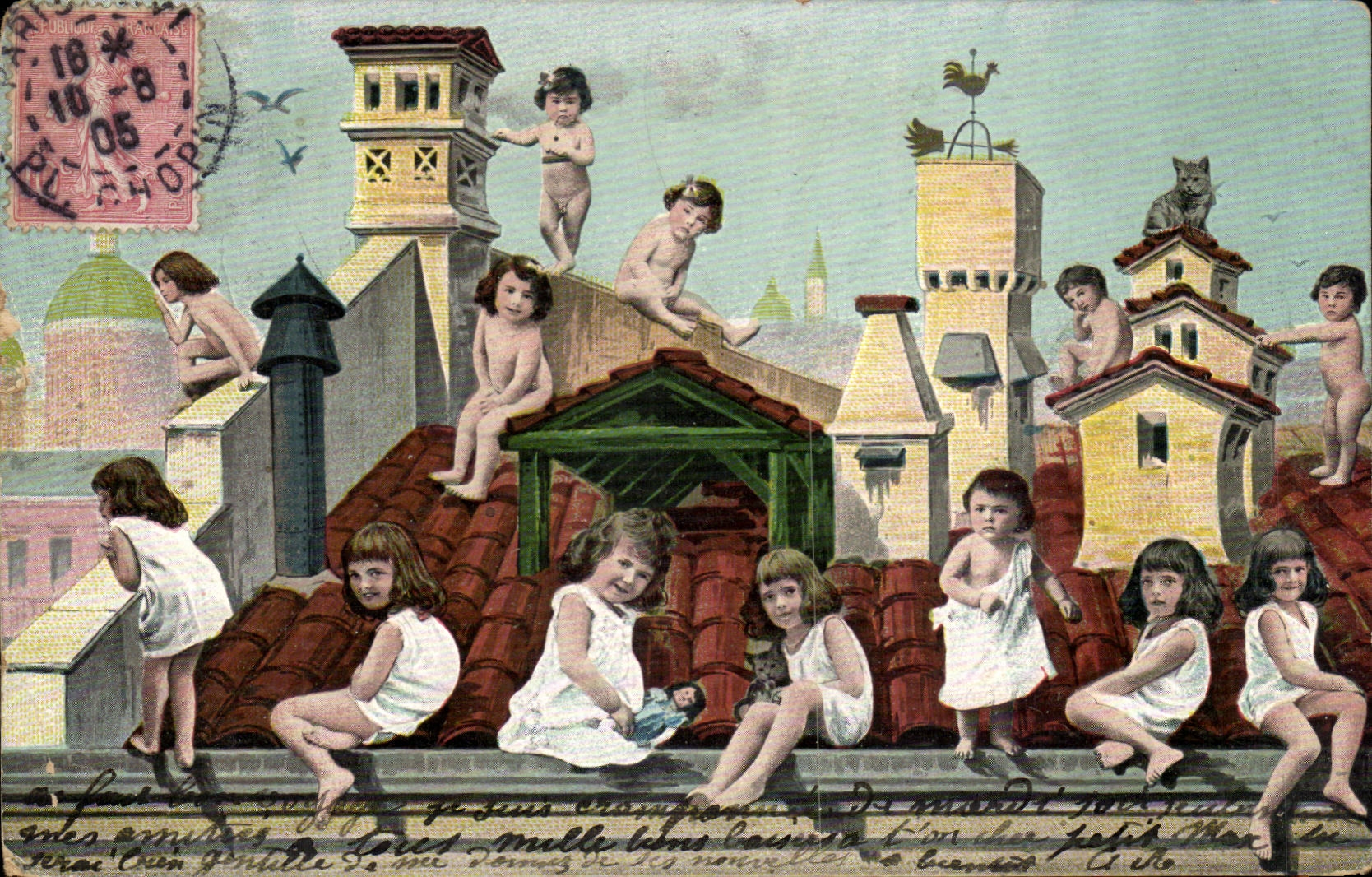 CPA Fantaisie Enfants 