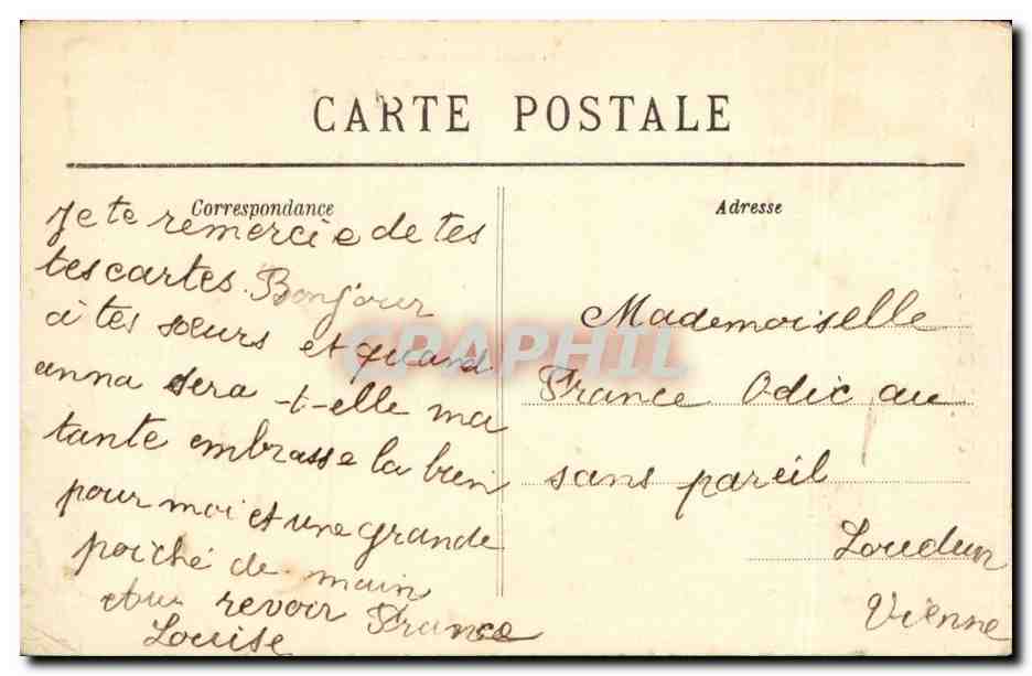 CPA Fantaisie Enfant Breton — Rückseite