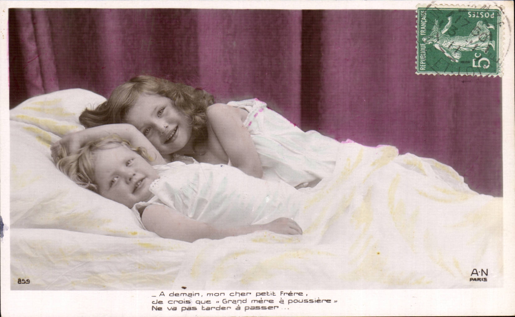 CPA Fantaisie Enfants