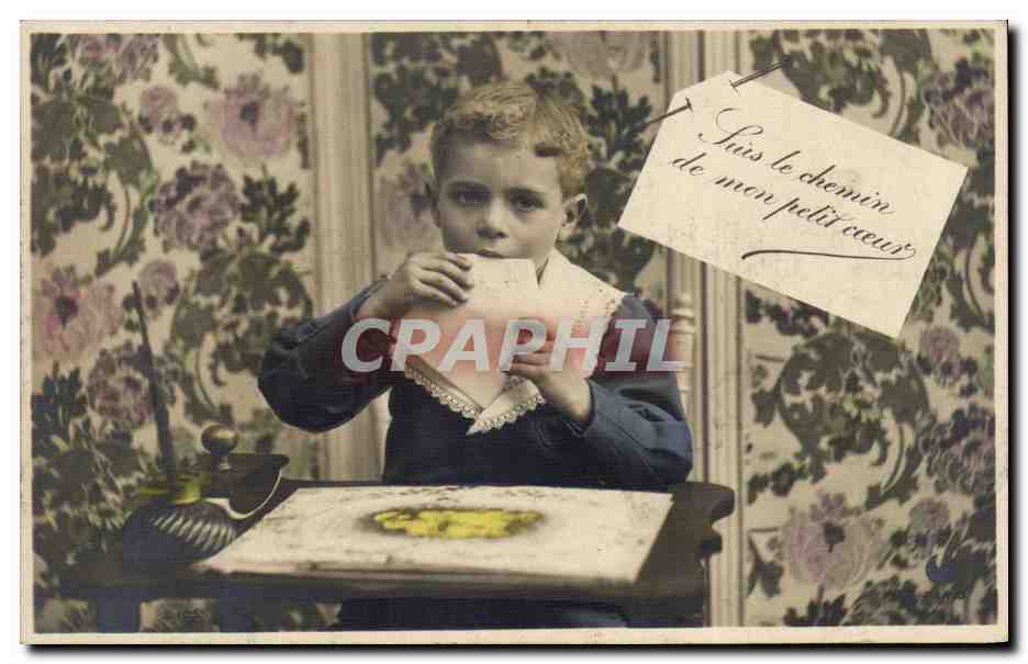 CPA Fantaisie Enfant Garcon
