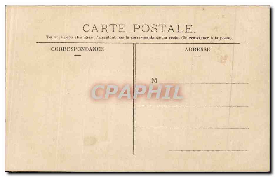 CPA Fantaisie Enfant Garcon — Rückseite