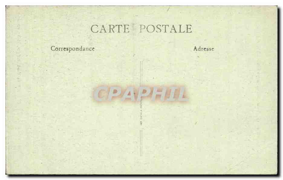 CPA Montdidier apres la guerre Hotel de ville — Back
