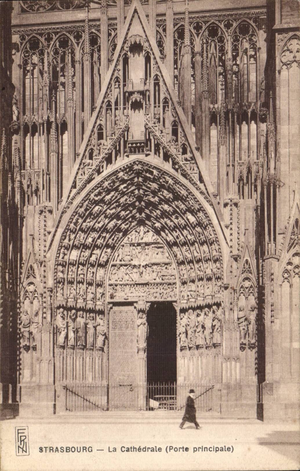 CPA Strasbourg La cathedrale 