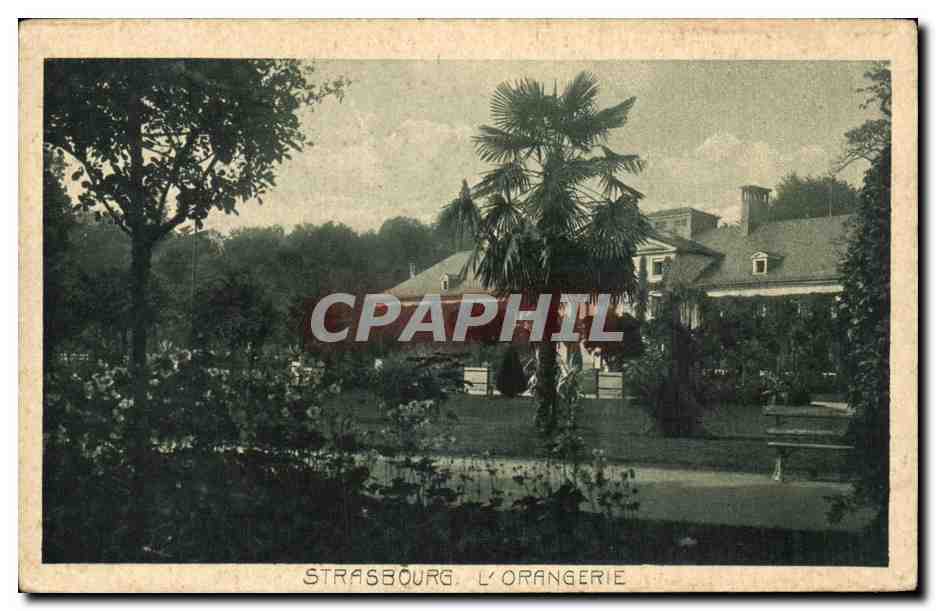 CPA Strasbourg L'orangerie