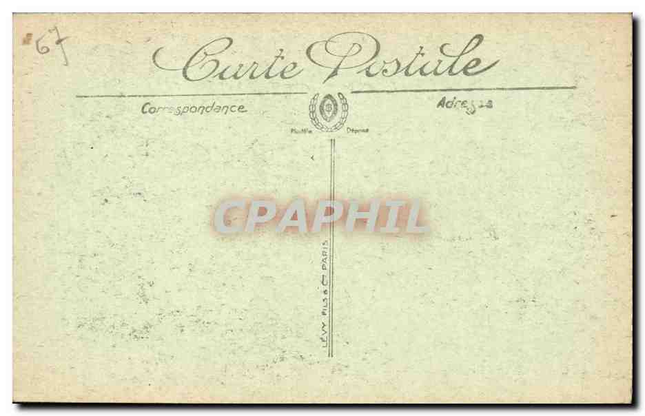 CPA Strasbourg Tombeau du Marechal de Saxe  — Verso